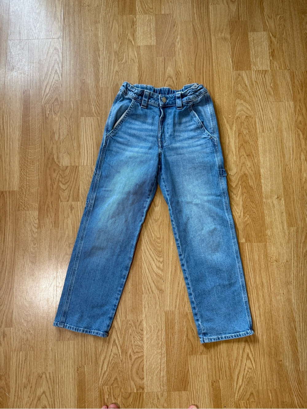 H&M Relaxed Fit Light Blue Denim Girl's Jeans - Size 12